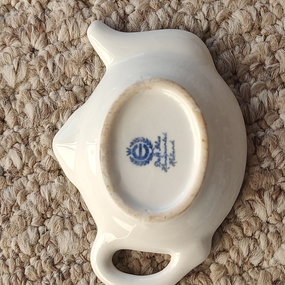 Delft Blue teabag tidy - Picture 2 of 5